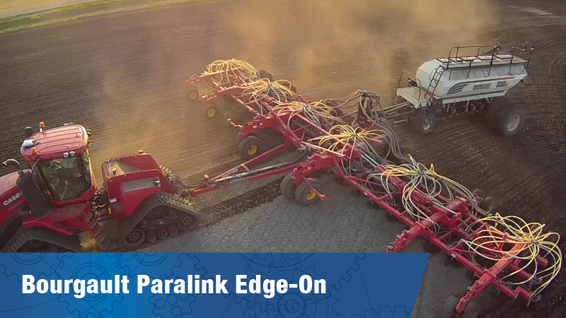 Bourgault Paralink Edge On Seeding Opener Series Bourgault Paralink Edge On Seeding Opener Series