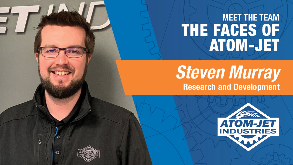 Atom-Jet Team Member, Steven Murray, Research and Development