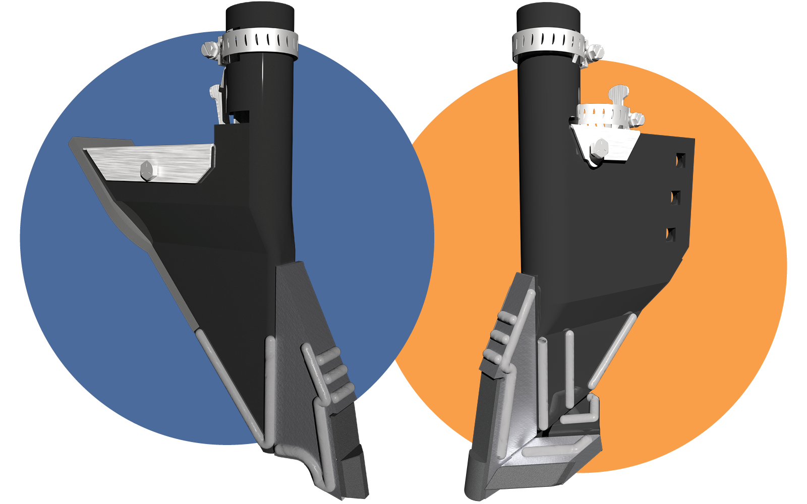 Renderings of two Atom-Jet seeding openers.