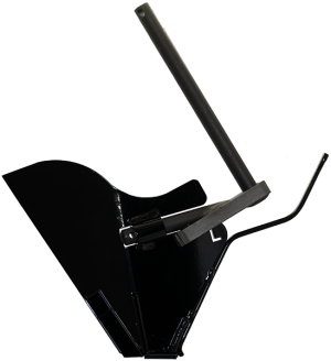 Atom-Jet Mid-Row Bander Series 3 Scraper Complete with Arm for Bourgault. 1/4" NH3 Tube. DMEL12C