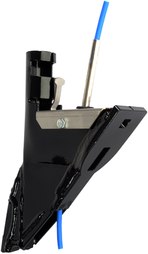 Atom-Jet Seed Opener for C-Shank - Single Shoot Rear Delivery SPF. 3/4" Point. 3/8" SPF Tube. CCAA0D